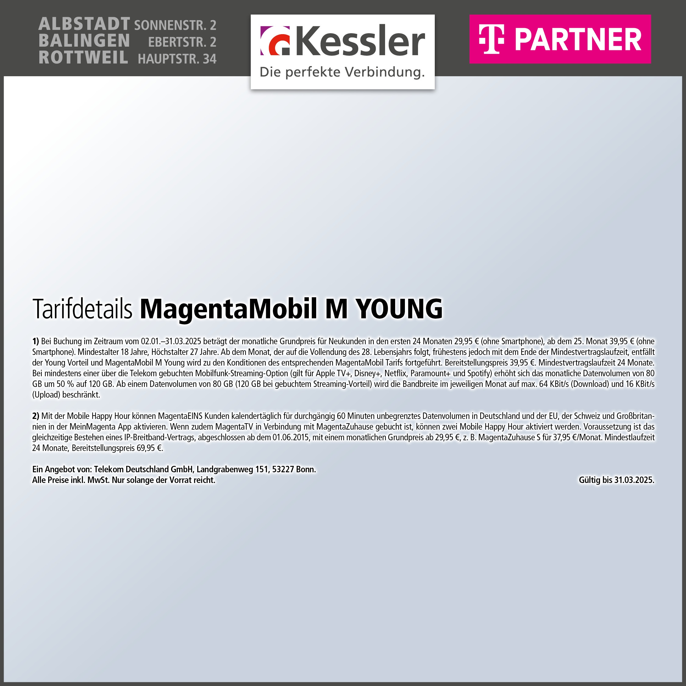 Telekom Young PS5 Mega Aktion