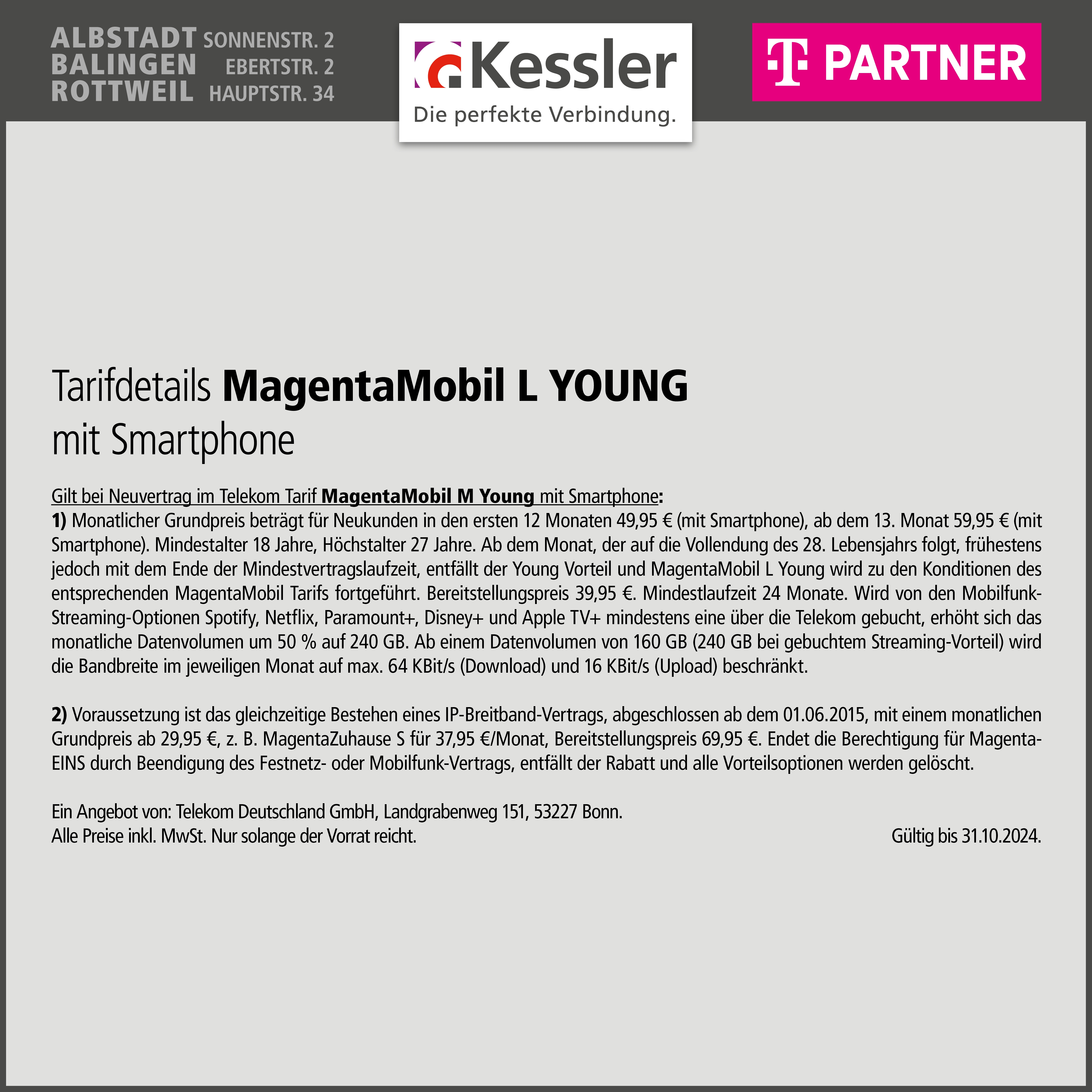 MagentaMobil L Young und IPhone 16 Pro