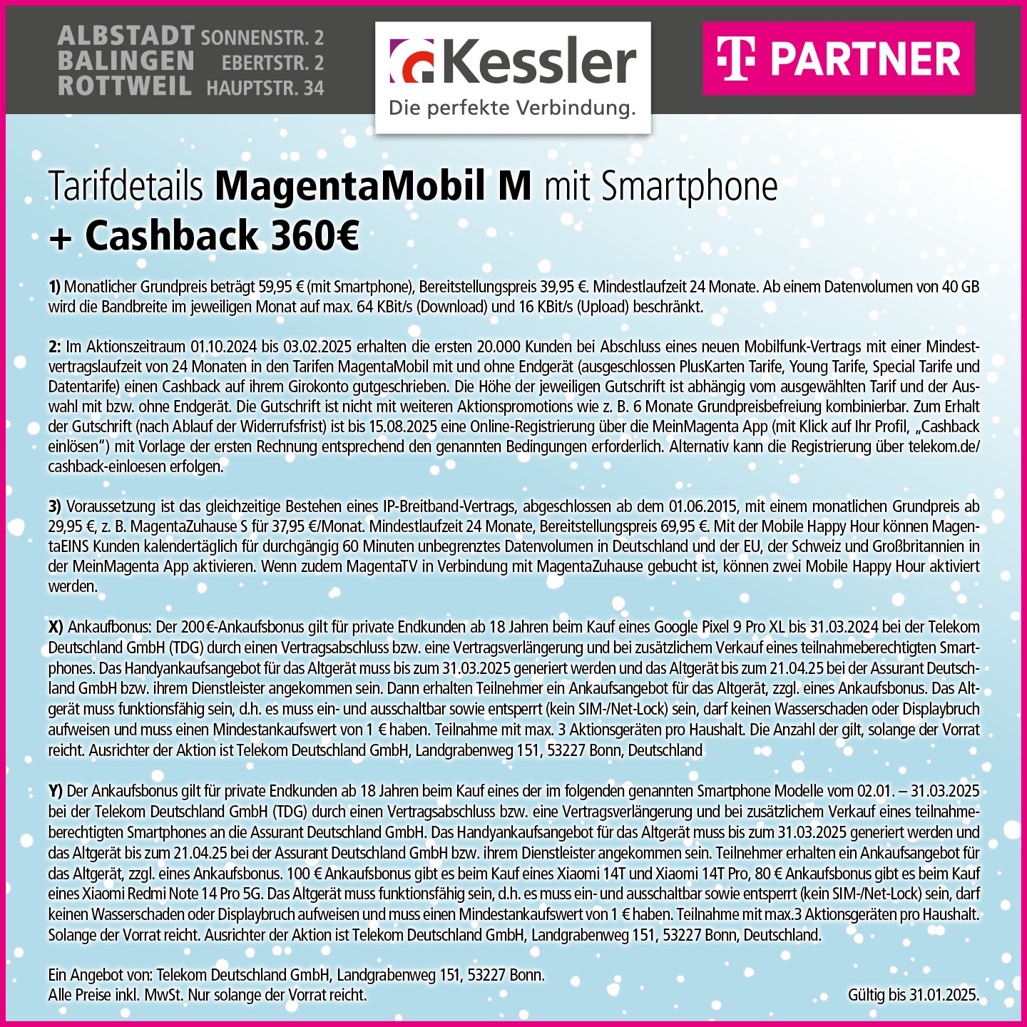 Telekom MagentaMobil M mit Galaxy S24 und Cashback