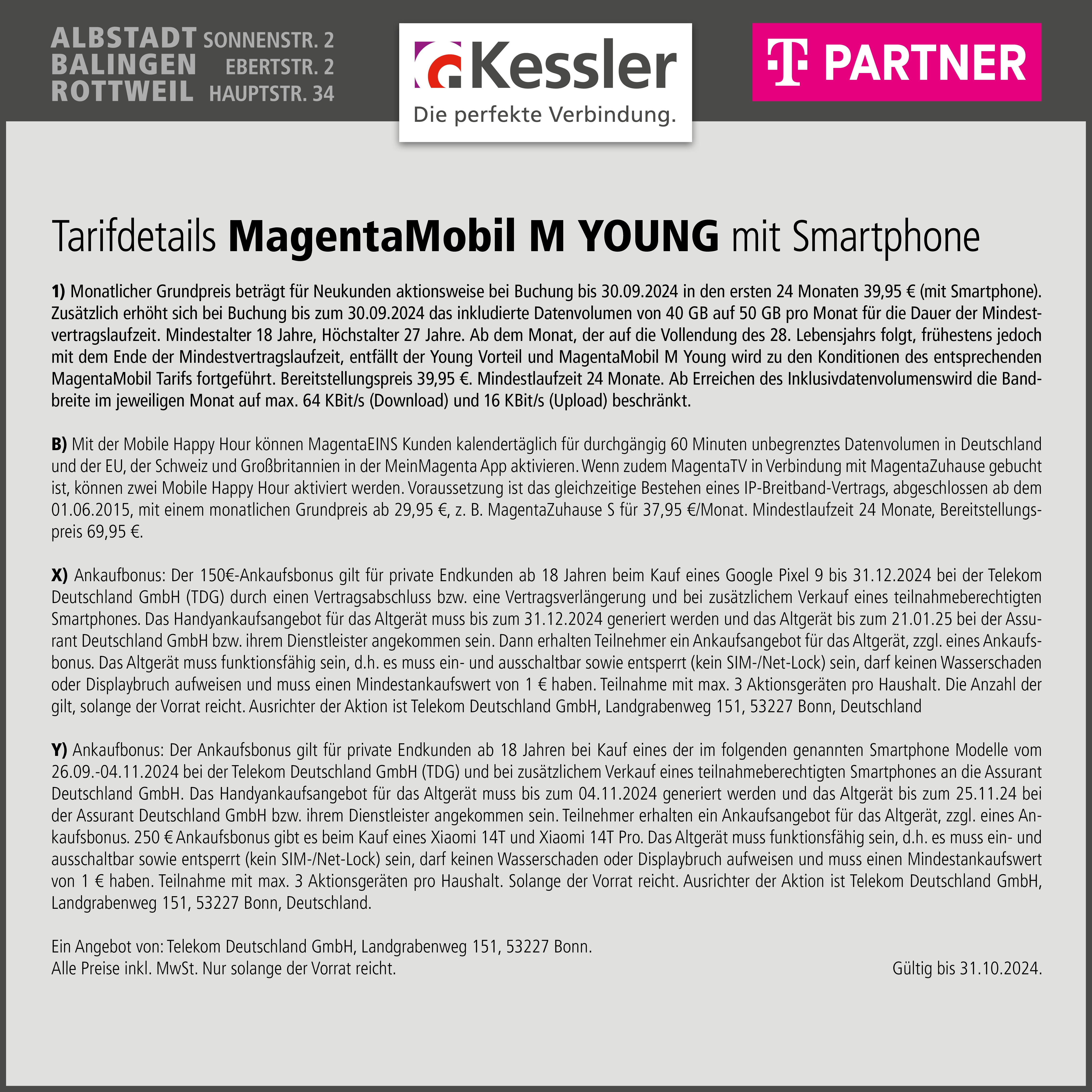 MagentaMobil M Young mit Google Pixel 9