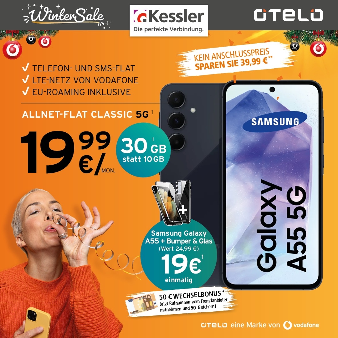 OTELO Classic 60GB mit Samsung A55