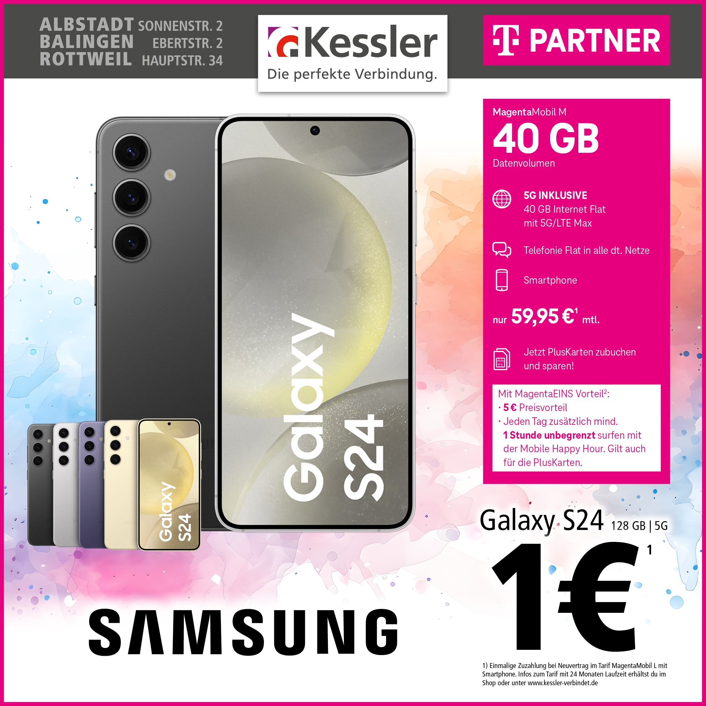 MagentaMobil M mit Galaxy S24