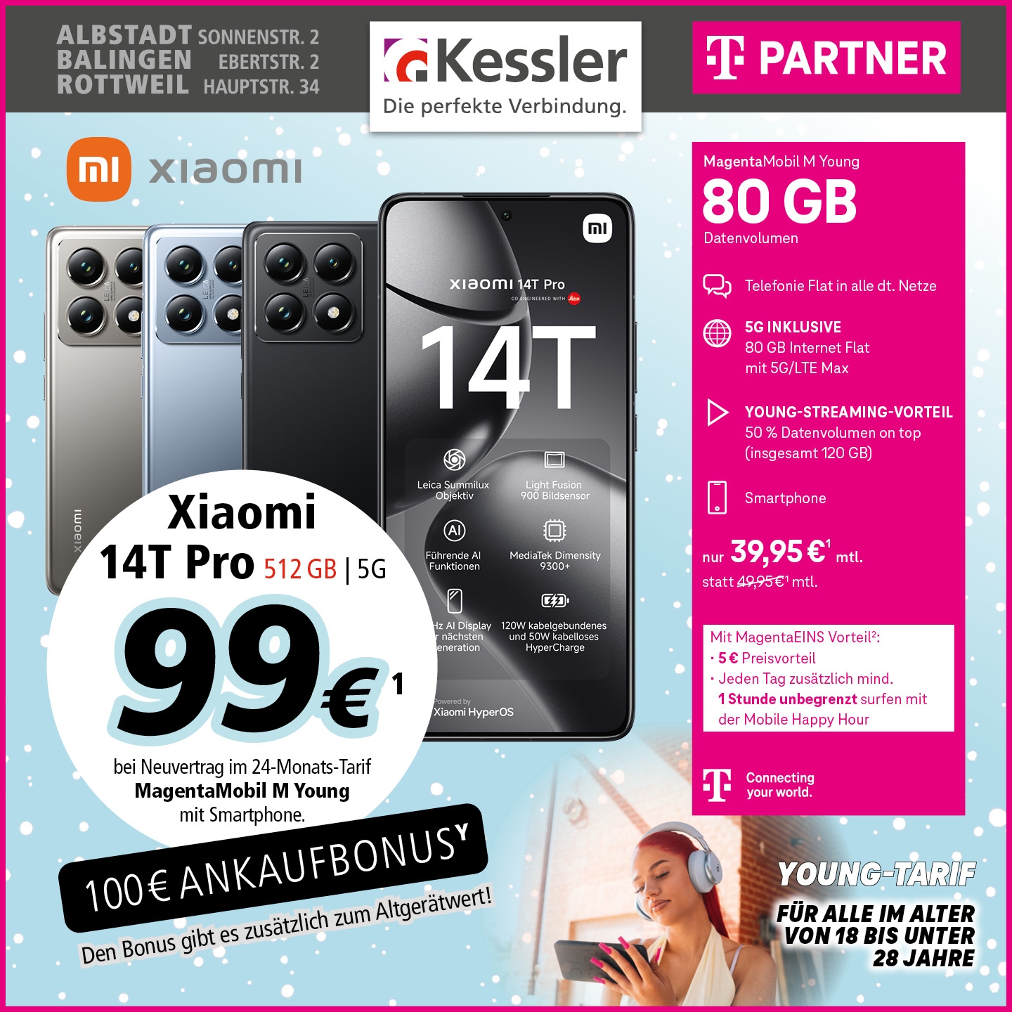 MagentaMobil M Young mit Xiaomi 14T Pro