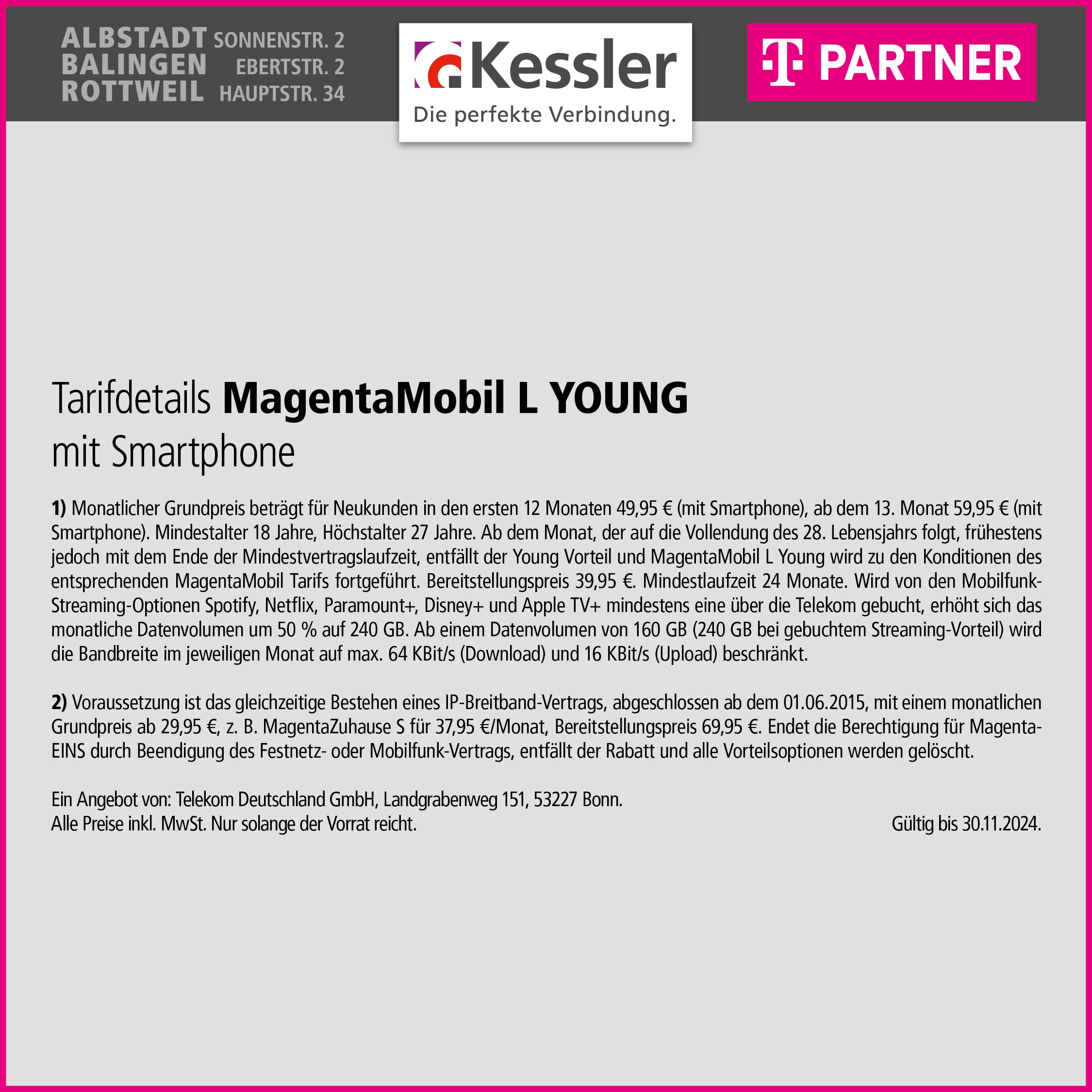 MagentaMobil L Young m. iPhone 15 Pro