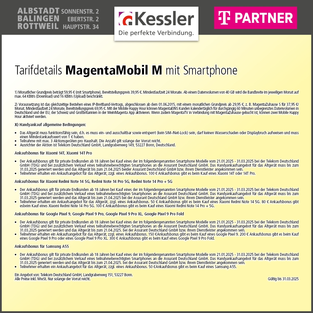 MagentaMobil M mit Samsung Galaxy S25