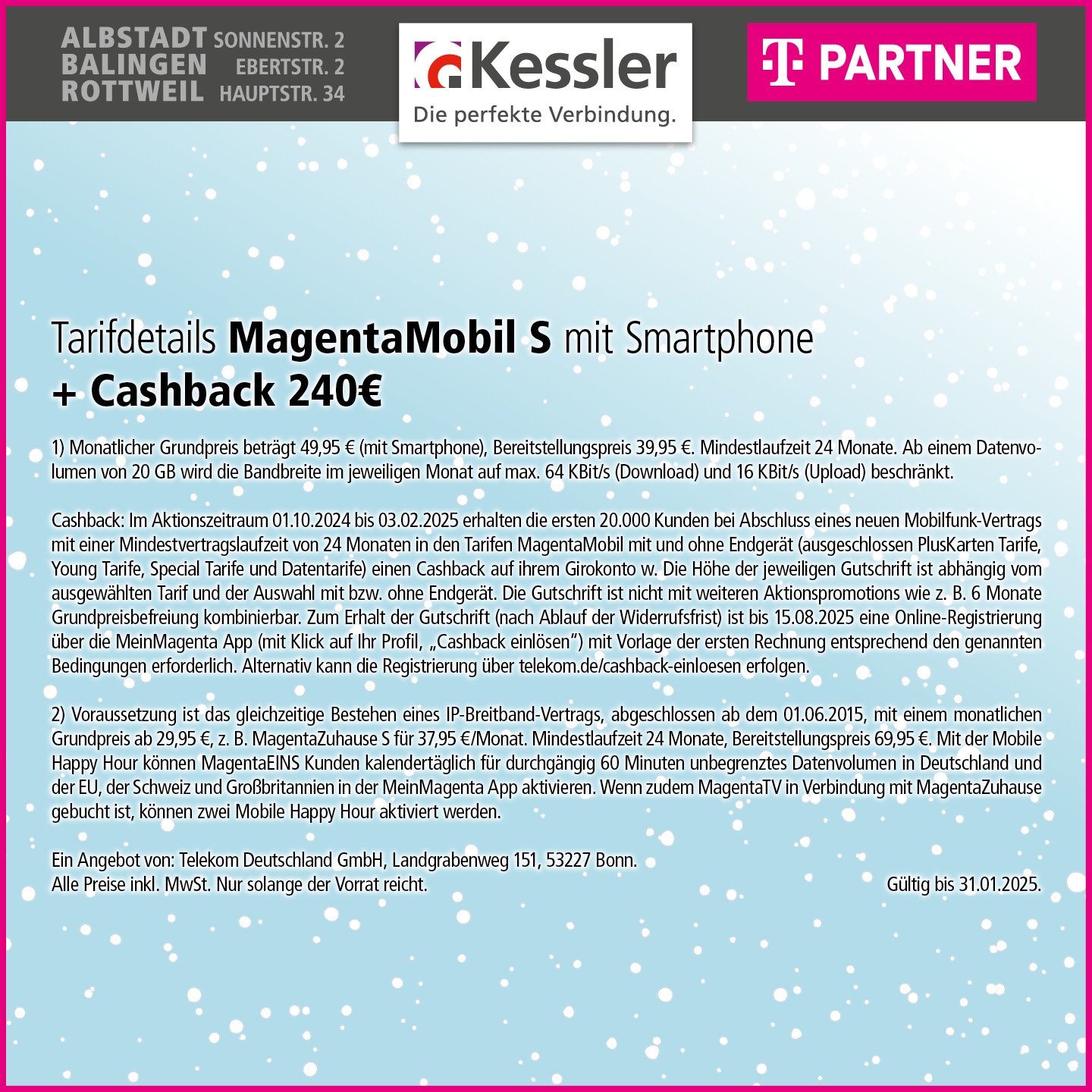 MagentaMobil S mit S24FE und Cashback