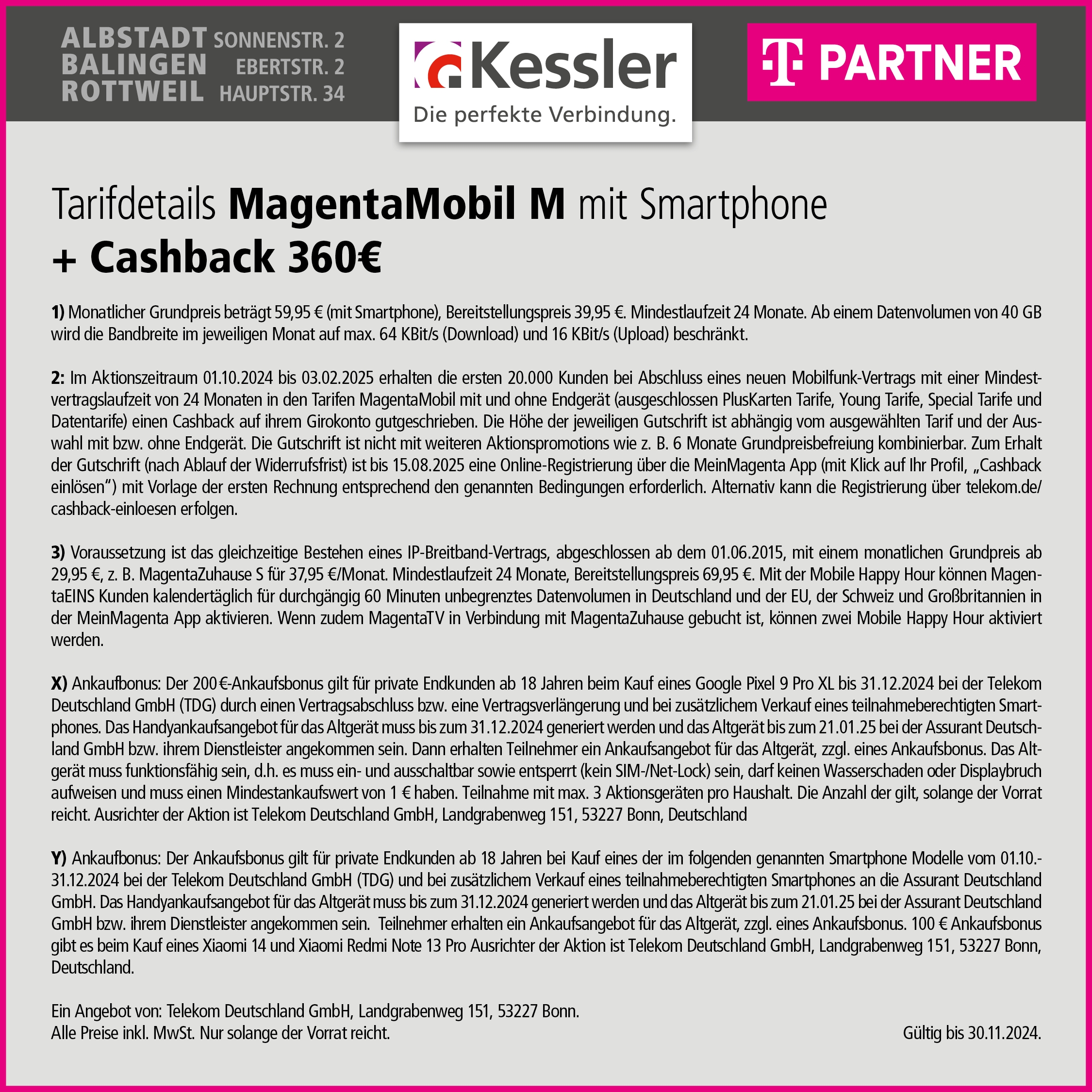 MagentaMobil M mit Google Pixel 9 Pro XL