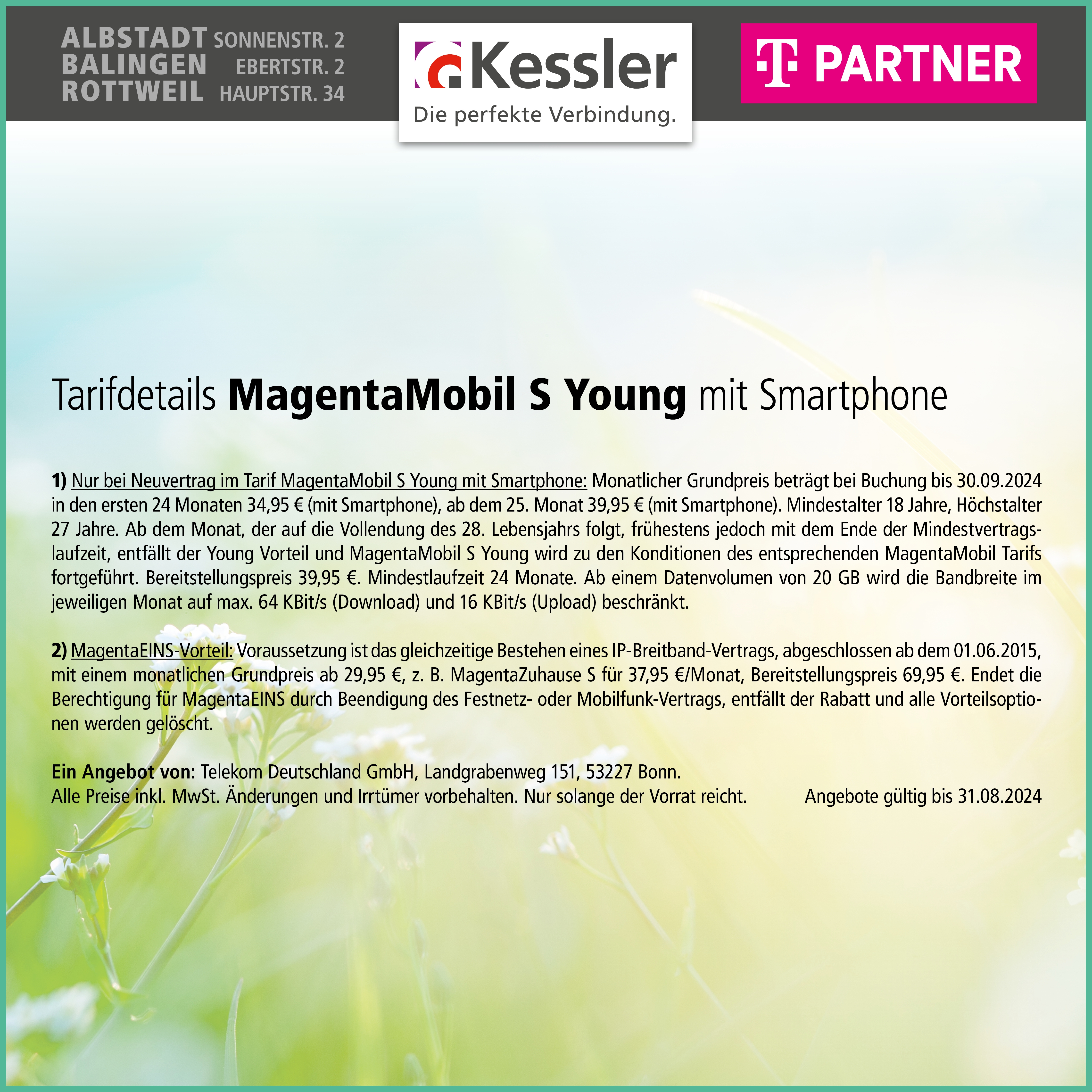 MagentaMobil S Young mit Samsung S24