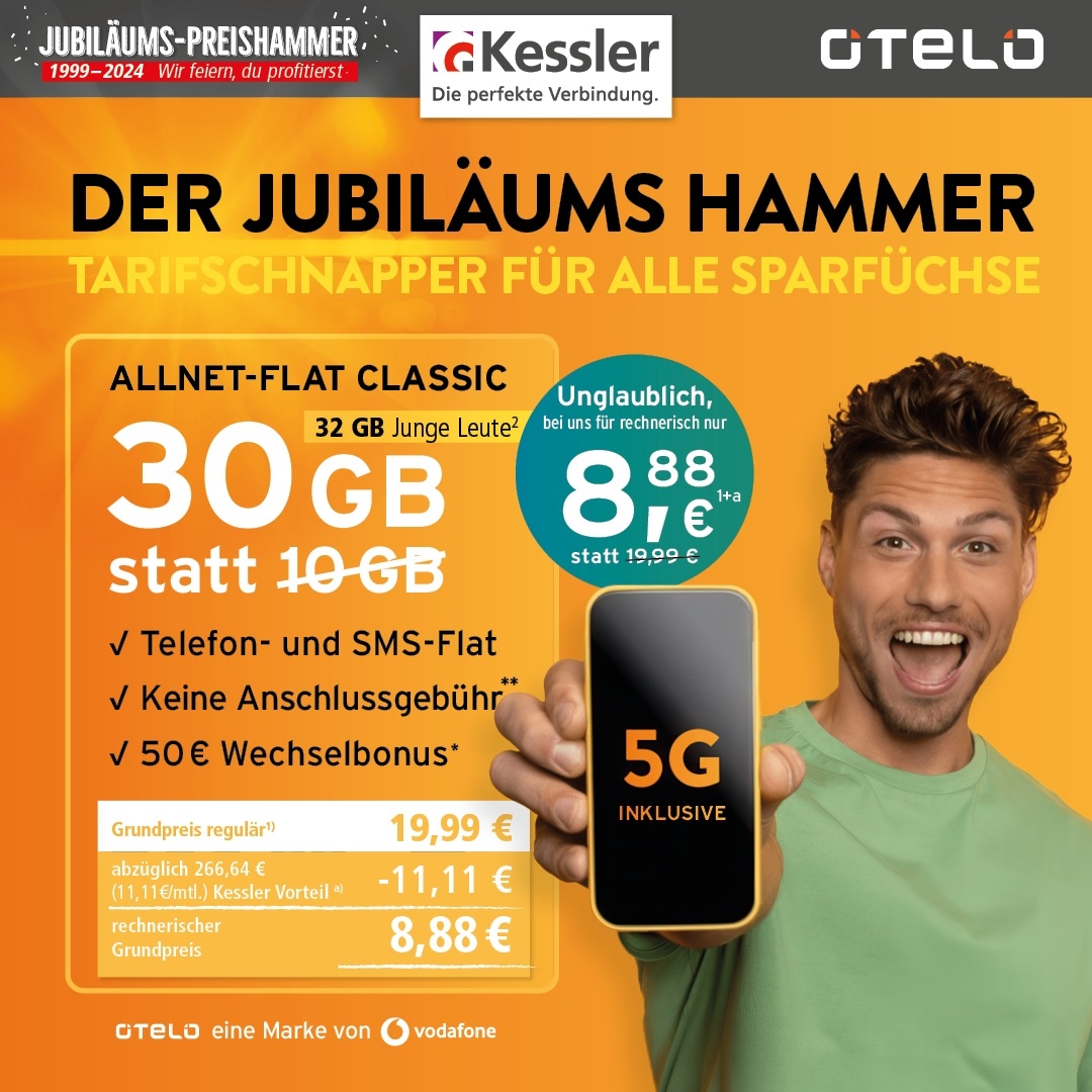 OTELO Classic 8,88 EUR statt 19,99 EUR