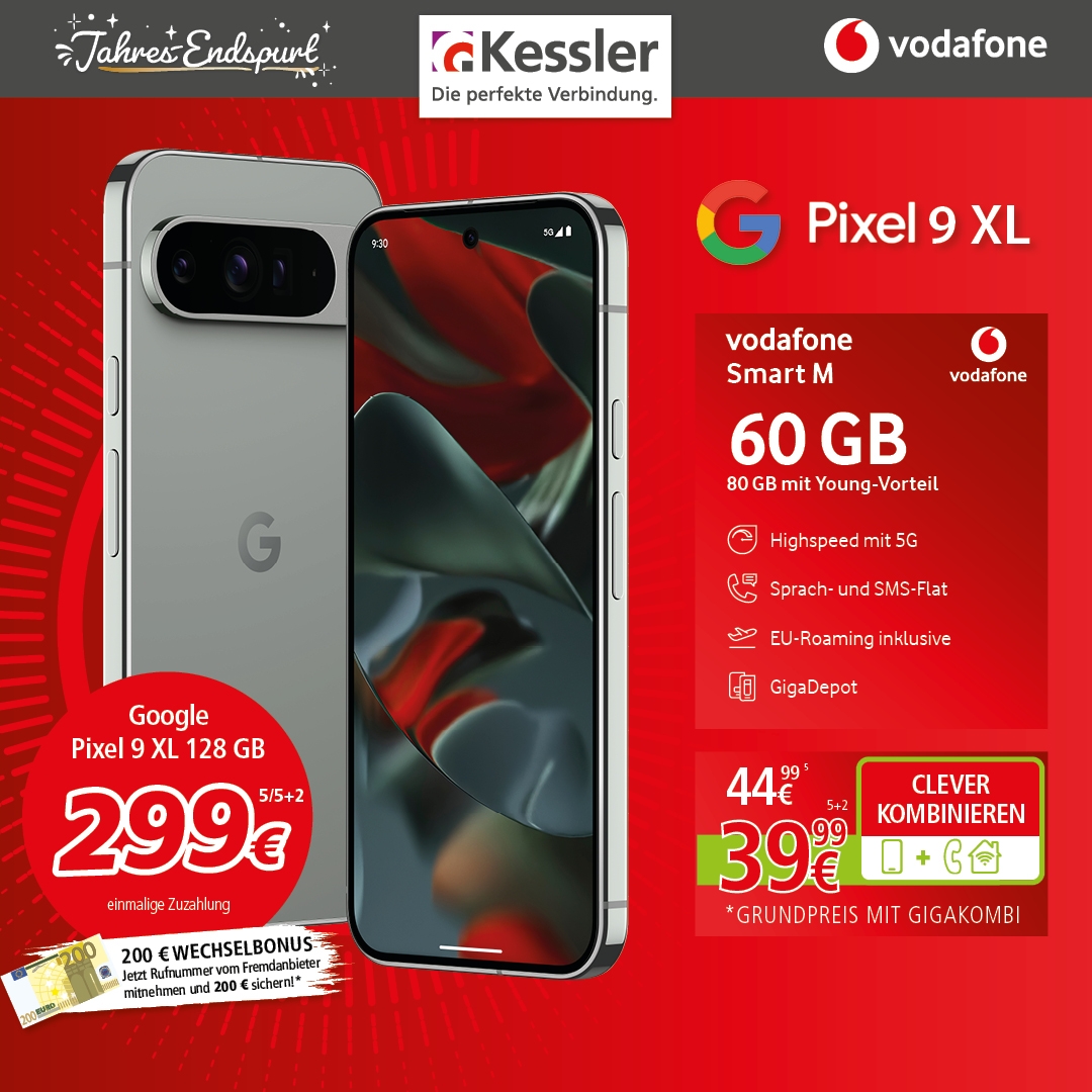 Smart M mit Google Pixel 9 XL